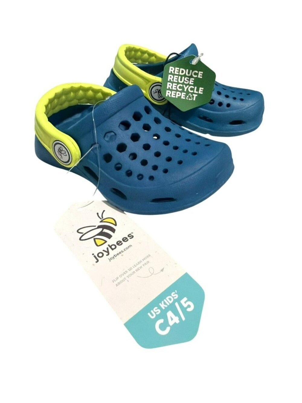 Joybees Kids Active Clogs Slip On Shoes US 4/5 New